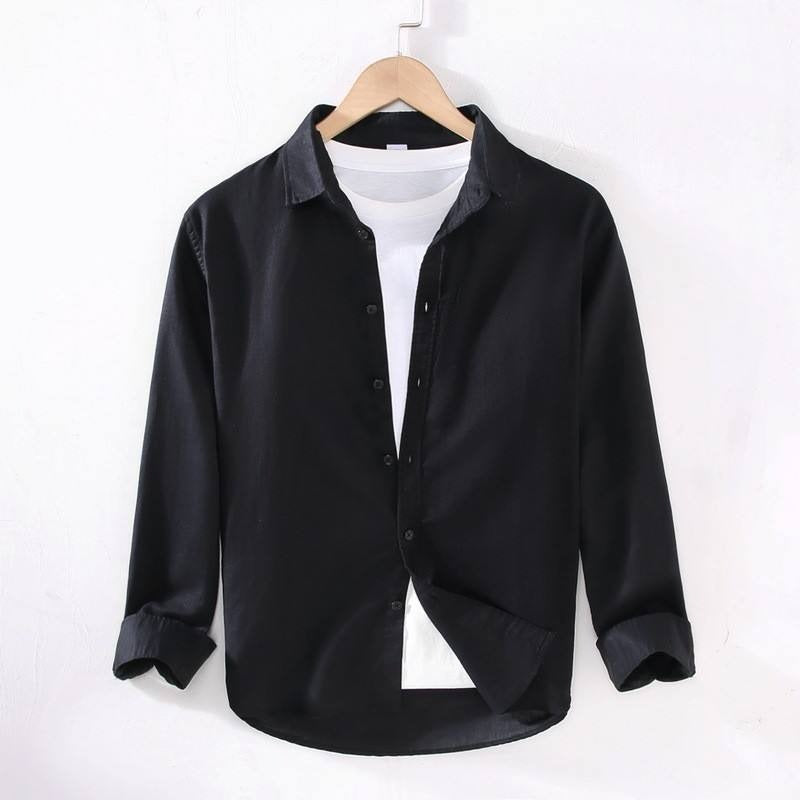 Men's Premium Green Abstract Print Mandarin Collar Half Sleeve Shirt